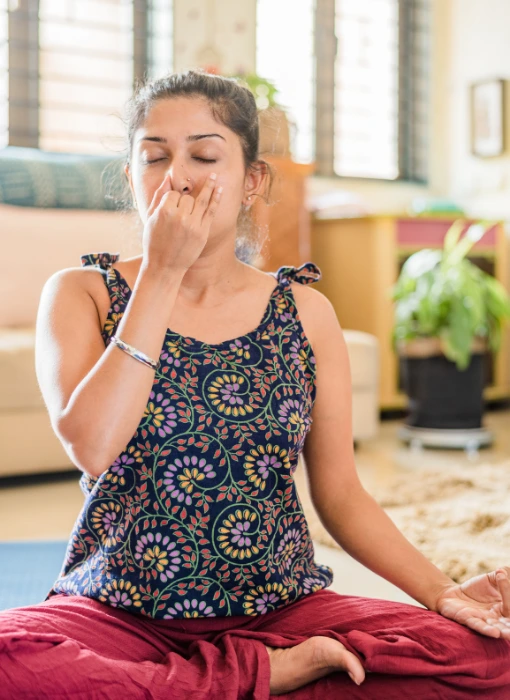 Pranayama Training in 500 Hour Yoga Teacher Training Himalaya