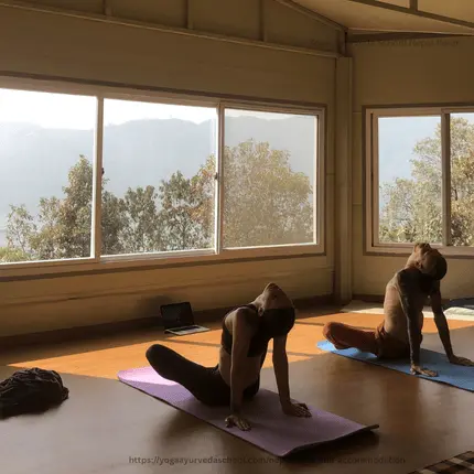 yoga hall of yoga ayurveda school nepal